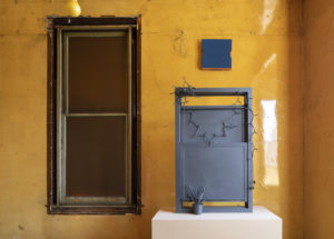 Tony Matelli, Window, 2013, painted bronze