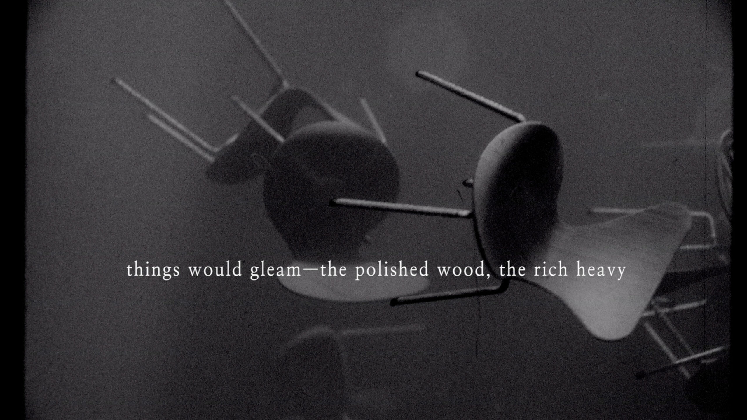 Your Eye Would Glide Over the Grey